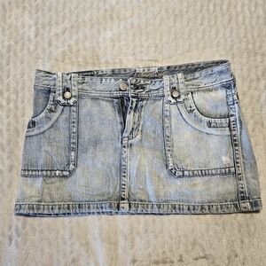 American Eagle jean mini skirt